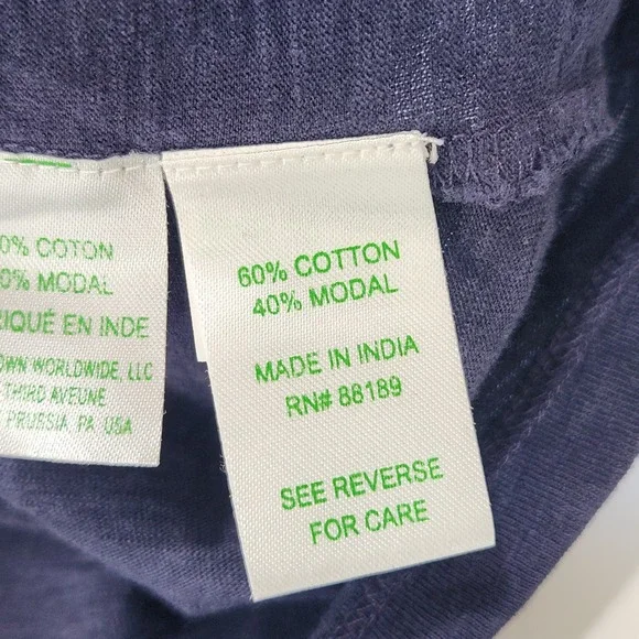 Lilly Pulitzer Essie Navy Blue Smocked Henley Sleeveless Shift Dress XS 23597 - Picture 7 of 8